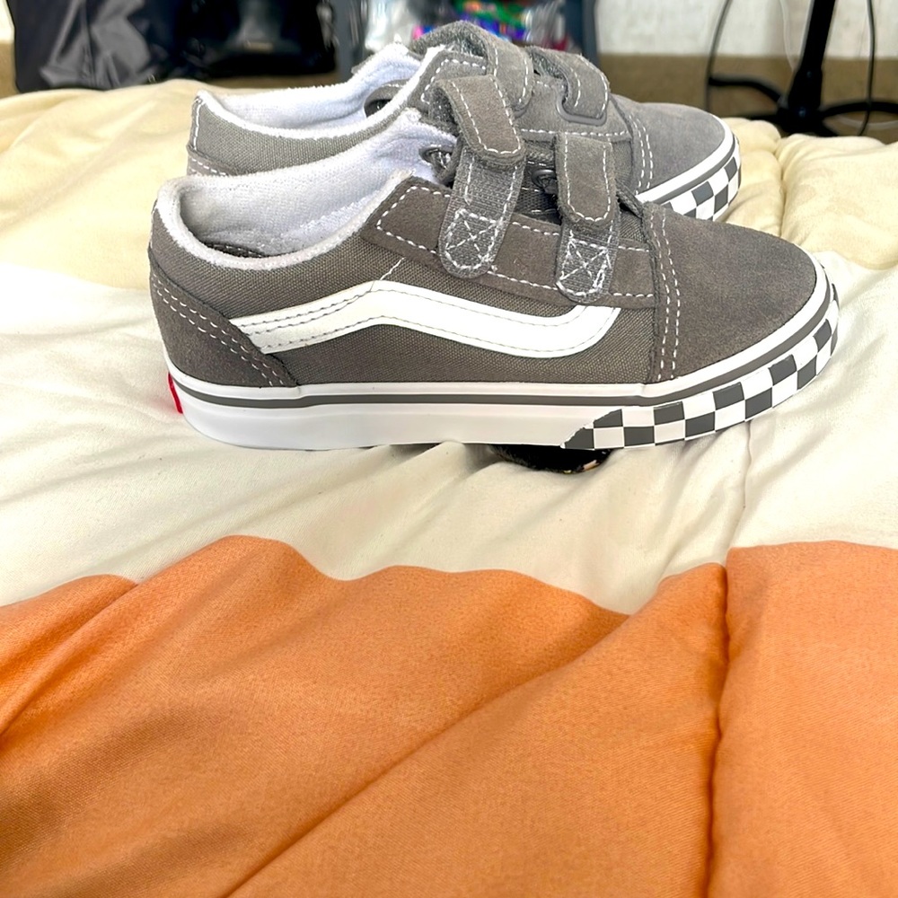 Grey Vans sz10
